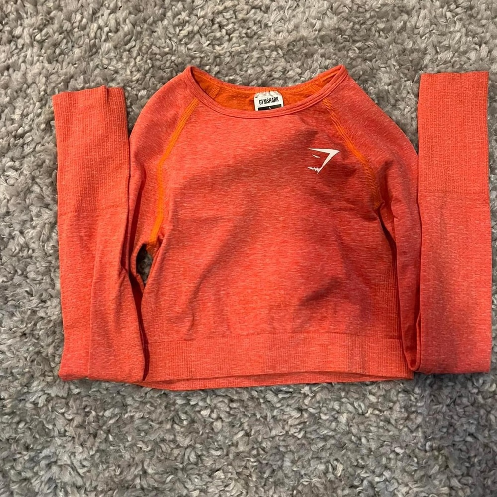 Gymshark 🦈 vital seamless cropped long sleeve